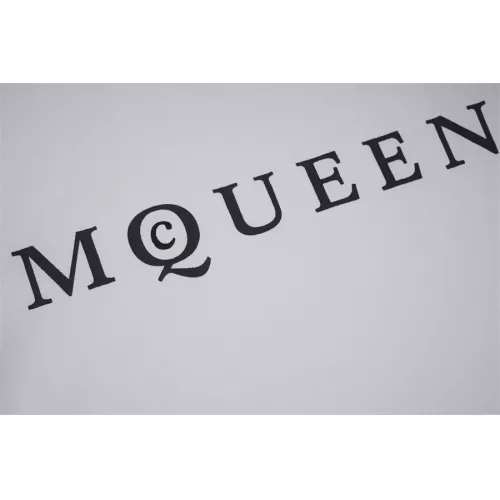 Replica Alexander McQueen T-shirts Short Sleeved For Unisex #1289692 $32.00 USD for Wholesale