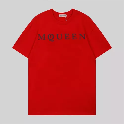 Alexander McQueen T-shirts Short Sleeved For Unisex #1289693, $32.00 USD, [ITEM#1289693], Alexander McQueen T-shirts