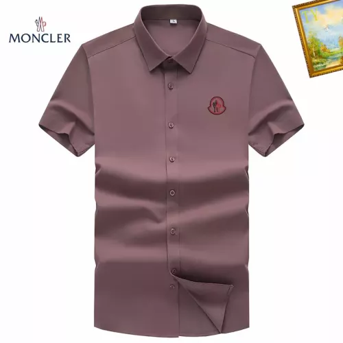 Moncler Shirts Short Sleeved For Men #1289796