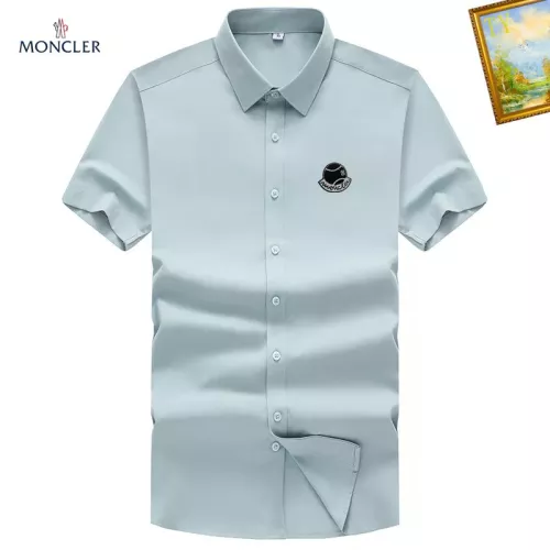 Moncler Shirts Short Sleeved For Men #1289847