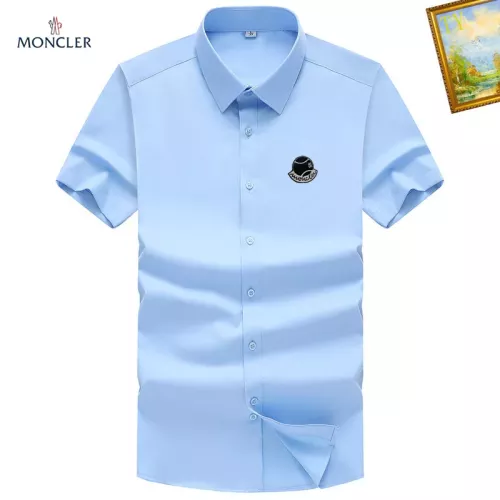 Moncler Shirts Short Sleeved For Men #1289848