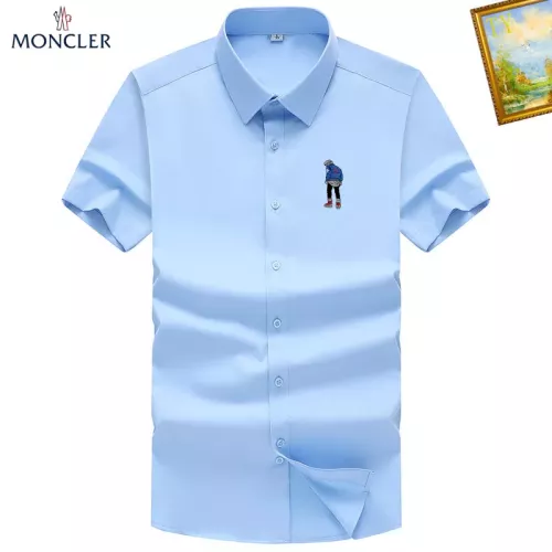 Moncler Shirts Short Sleeved For Men #1289853, $38.00 USD, [ITEM#1289853], Moncler Shirts