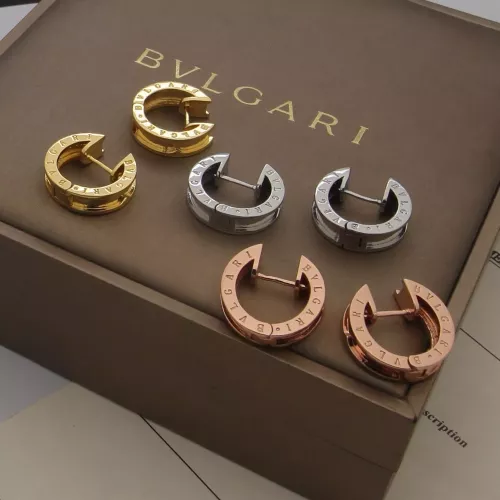 Replica Bvlgari Earrings For Women #1290193 $25.00 USD for Wholesale