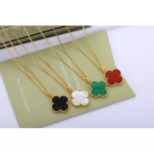 Replica Van Cleef & Arpels Necklaces For Women #1290197 $36.00 USD for Wholesale