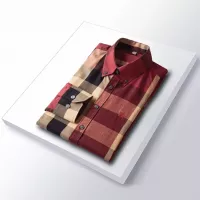 $42.00 USD Burberry Shirts Long Sleeved For Men #1286689