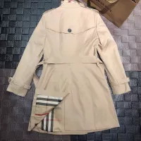 $135.00 USD Burberry Trench Coat Long Sleeved For Women #1286732