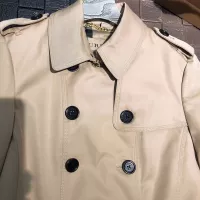 $135.00 USD Burberry Trench Coat Long Sleeved For Women #1286732