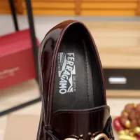 $100.00 USD Salvatore Ferragamo Leather Shoes For Men #1288853