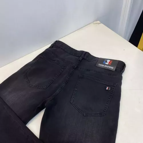 Replica Thom Browne TB Jeans For Men #1290361 $48.00 USD for Wholesale