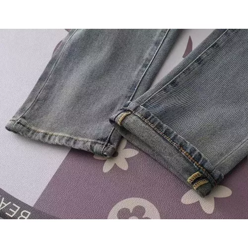 Replica Chrome Hearts Jeans For Men #1290370 $48.00 USD for Wholesale