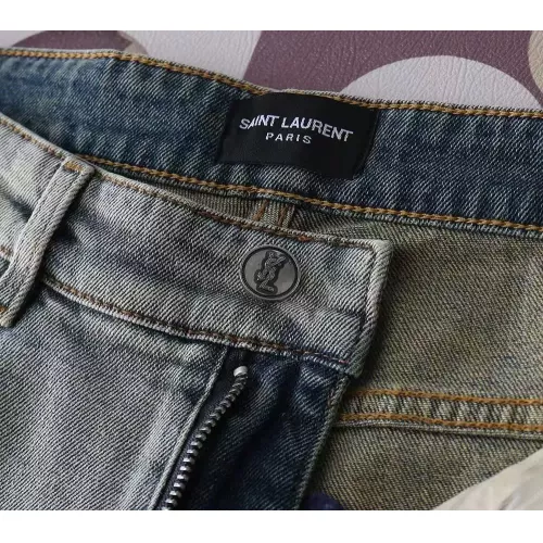 Replica Yves Saint Laurent YSL Jeans For Men #1290373 $48.00 USD for Wholesale