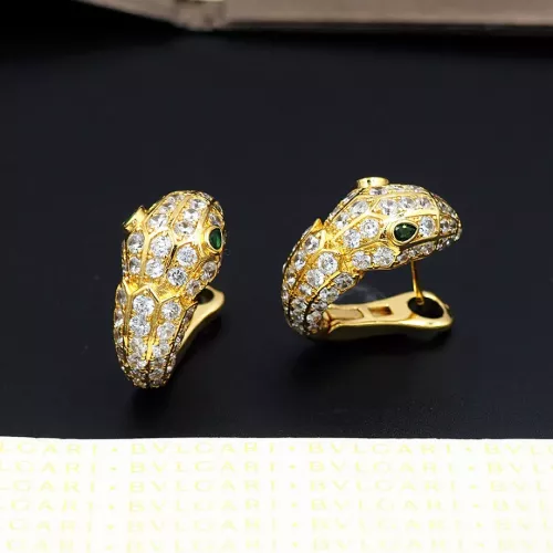 Replica Bvlgari Earrings For Women #1290549 $36.00 USD for Wholesale