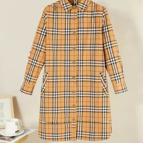 Burberry Dresses Long Sleeved For Women #1291022