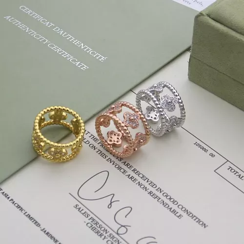 Replica Van Cleef & Arpels Rings For Women #1291064 $27.00 USD for Wholesale