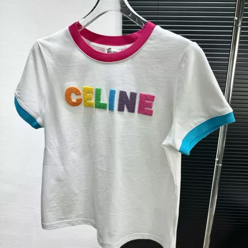 Celine T-Shirts Short Sleeved For Women #1291677, $56.00 USD, [ITEM#1291677], Celine T-Shirts