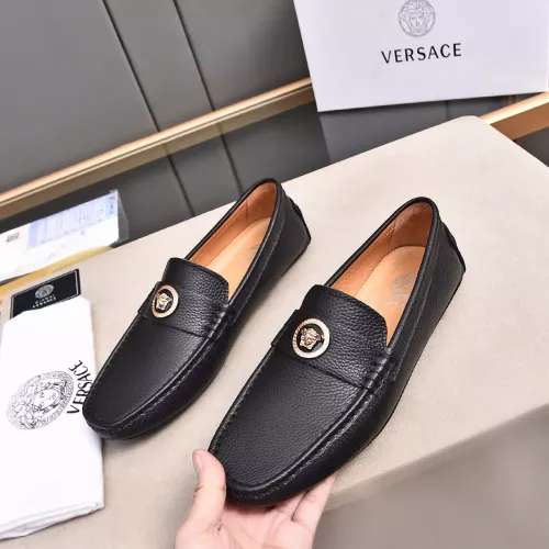 Versace Leather Shoes For Men #1291892, $80.00 USD, [ITEM#1291892], Versace Leather Shoes