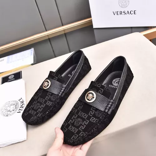 Versace Leather Shoes For Men #1291893, $80.00 USD, [ITEM#1291893], Versace Leather Shoes