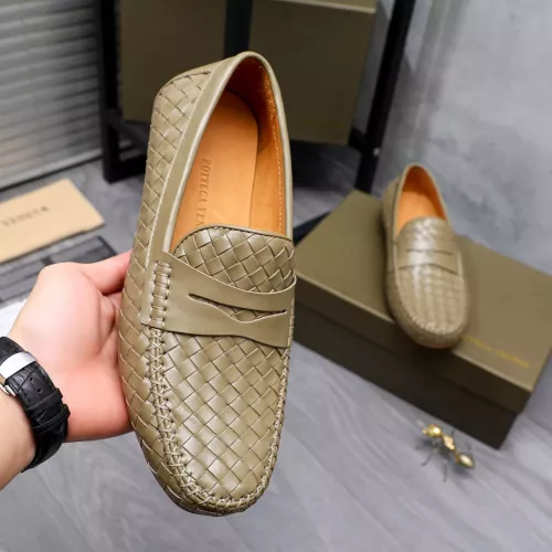 Replica Bottega Veneta BV Leather Shoes For Men #1291973 $96.00 USD for Wholesale