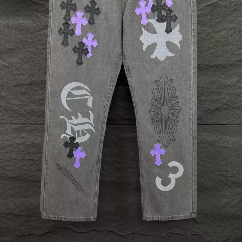 Replica Chrome Hearts Jeans For Unisex #1292166 $56.00 USD for Wholesale