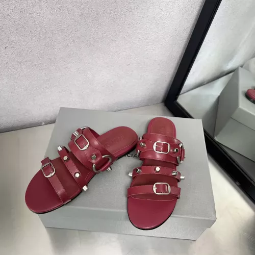 Replica Balenciaga Slippers For Women #1292374 $85.00 USD for Wholesale