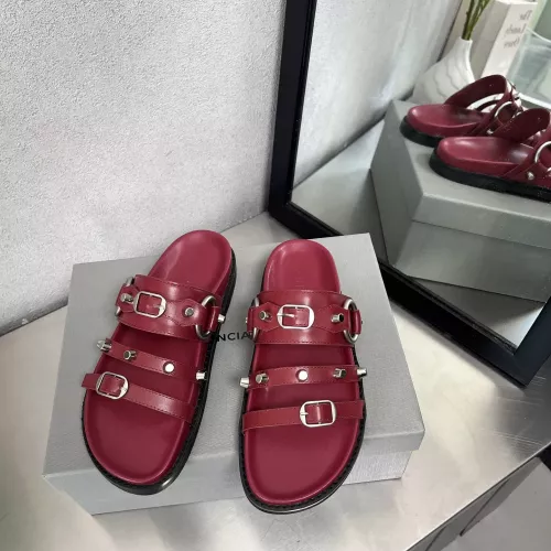 Replica Balenciaga Slippers For Women #1292378 $85.00 USD for Wholesale