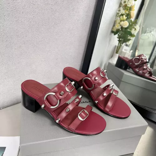 Replica Balenciaga Slippers For Women #1292383 $88.00 USD for Wholesale