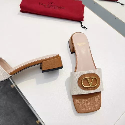 Replica Valentino Slippers For Women #1292416 $85.00 USD for Wholesale