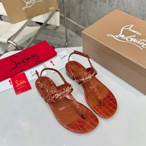 Replica Christian Louboutin Sandal For Women #1292492 $96.00 USD for Wholesale