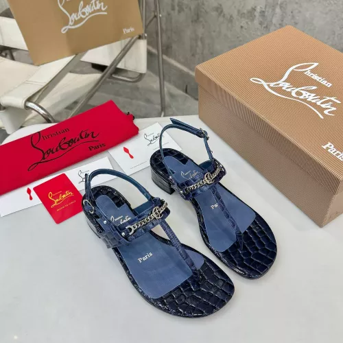 Replica Christian Louboutin Sandal For Women #1292493 $96.00 USD for Wholesale