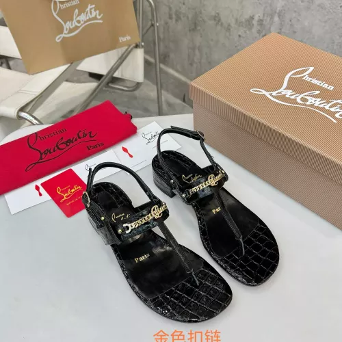 Replica Christian Louboutin Sandal For Women #1292495 $96.00 USD for Wholesale