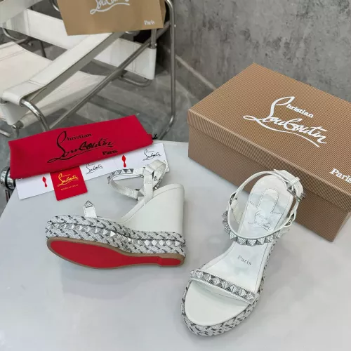 Replica Christian Louboutin Sandal For Women #1292498 $98.00 USD for Wholesale