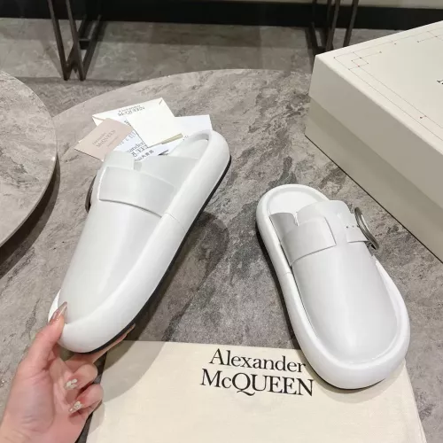 Replica Alexander McQueen Slippers For Women #1292587 $115.00 USD for Wholesale