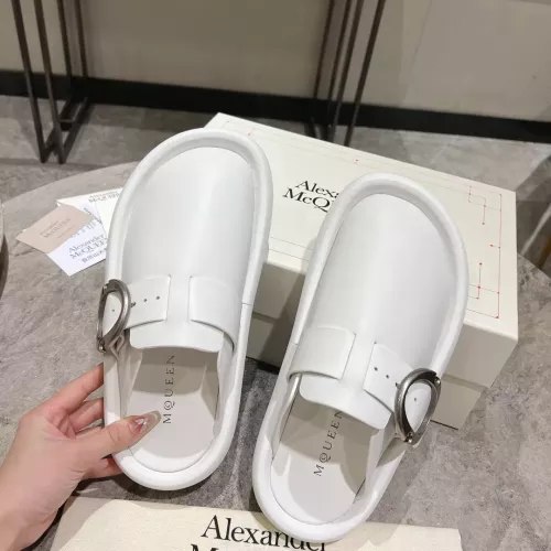 Replica Alexander McQueen Slippers For Women #1292587 $115.00 USD for Wholesale