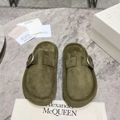 Replica Alexander McQueen Slippers For Men #1292592 $115.00 USD for Wholesale