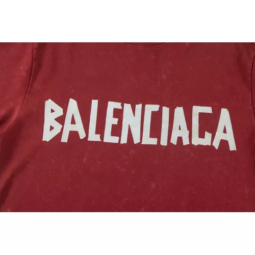 Replica Balenciaga T-Shirts Short Sleeved For Unisex #1292881 $45.00 USD for Wholesale