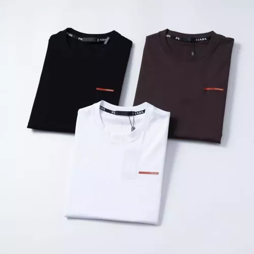 Replica Prada T-Shirts Short Sleeved For Men #1293393 $38.00 USD for Wholesale