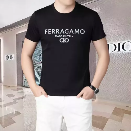 Salvatore Ferragamo T-Shirts Short Sleeved For Men #1293397