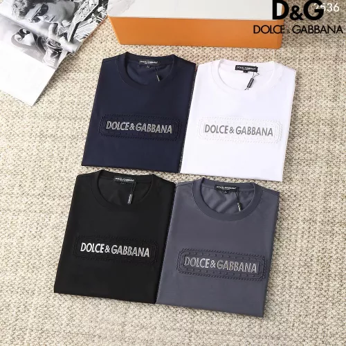 Replica Dolce & Gabbana D&G T-Shirts Short Sleeved For Men #1293406 $38.00 USD for Wholesale