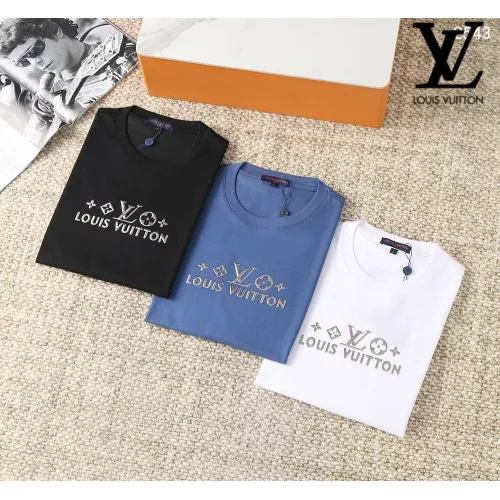 Replica Louis Vuitton LV T-Shirts Short Sleeved For Men #1293423 $38.00 USD for Wholesale