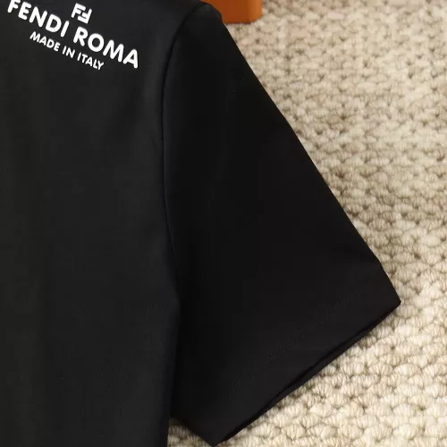 Replica Fendi T-Shirts Short Sleeved For Men #1293446 $38.00 USD for Wholesale