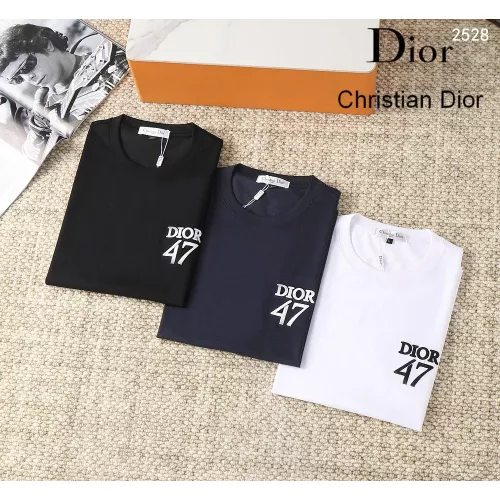 Replica Christian Dior T-Shirts Short Sleeved For Men #1293462 $38.00 USD for Wholesale