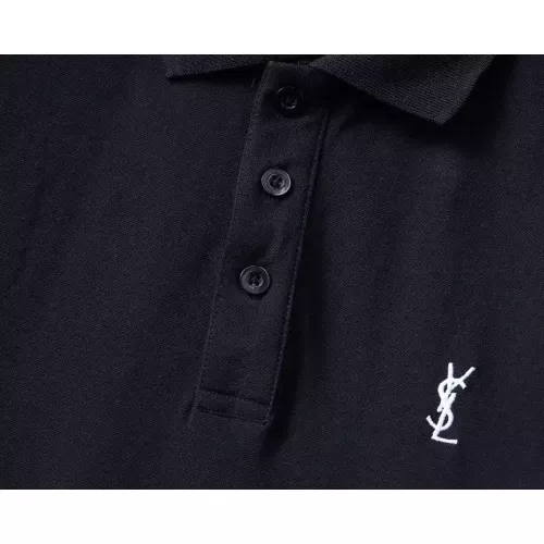 Replica Yves Saint Laurent YSL T-shirts Short Sleeved For Men #1293628 $29.00 USD for Wholesale