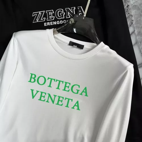 Replica Bottega Veneta BV T-Shirts Long Sleeved For Unisex #1293762 $34.00 USD for Wholesale