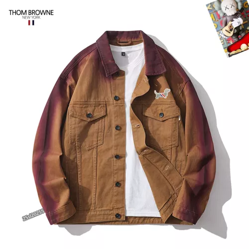 Thom Browne Jackets Long Sleeved For Unisex #1294089, $68.00 USD, [ITEM#1294089], Thom Browne Jackets