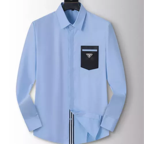 Prada Shirts Long Sleeved For Men #1294256