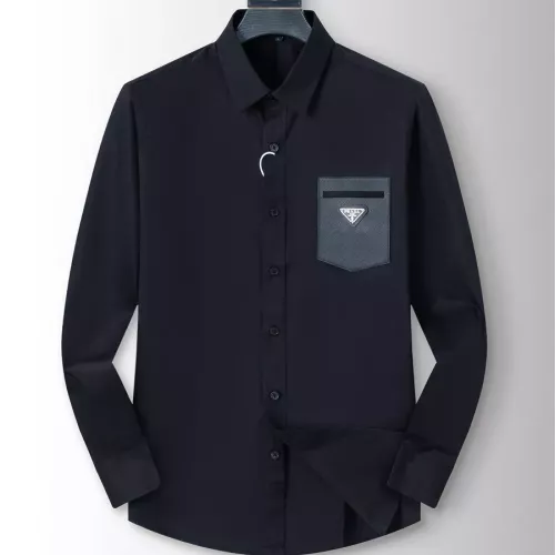 Prada Shirts Long Sleeved For Men #1294258