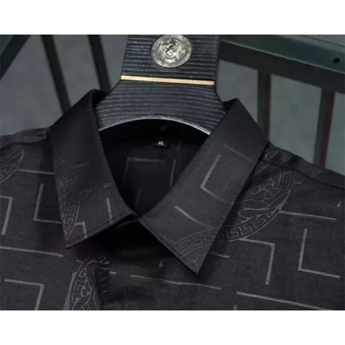 Replica Versace Shirts Long Sleeved For Men #1294280 $48.00 USD for Wholesale