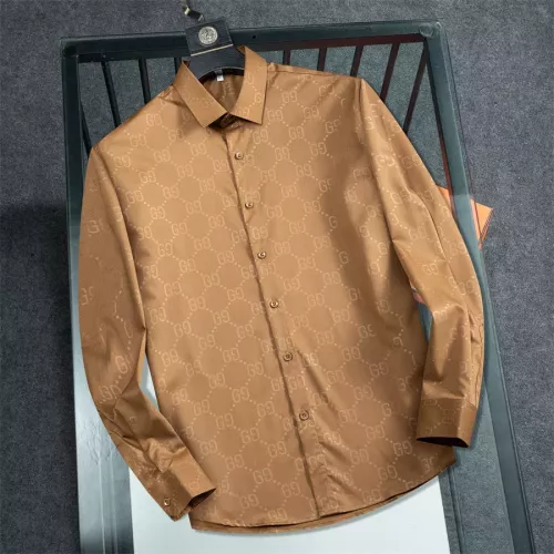 Gucci Shirts Long Sleeved For Men #1294283