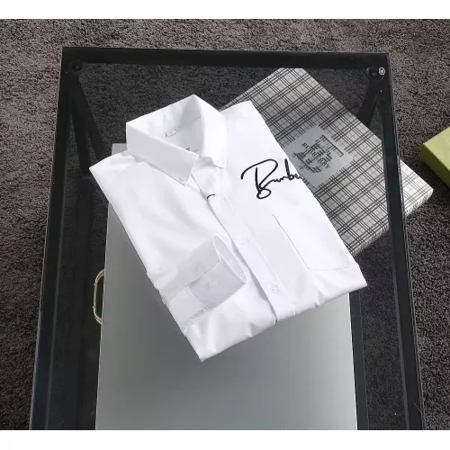 Replica Burberry Shirts Long Sleeved For Men #1294323 $40.00 USD for Wholesale