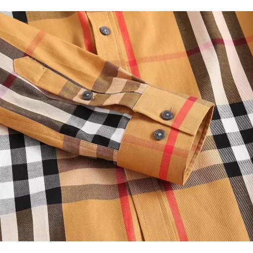 Replica Burberry Shirts Long Sleeved For Men #1294340 $38.00 USD for Wholesale